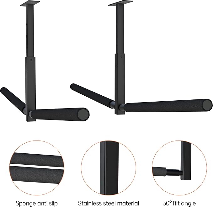 Double Kayak/Ladder Ceiling Storage Rack, Hi Port 2 Ladder Hanger Overhead - Image 6
