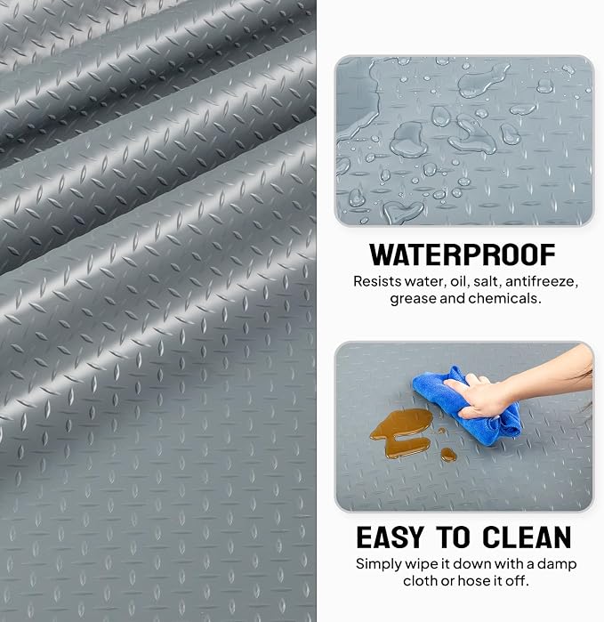 Bonnlo 7.5x20 FT Garage Floor Mat - Image 5