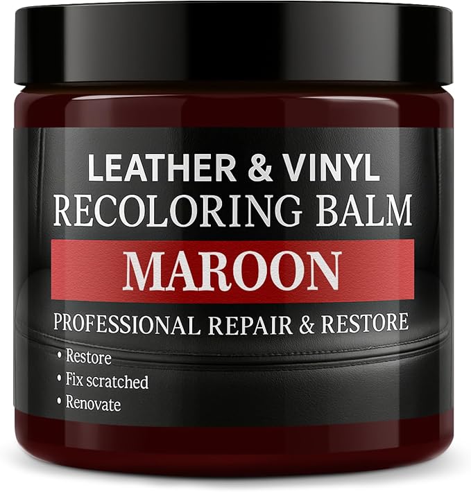Leather Color Restorer, Leather Recoloring Balm, Scratch Remover, Leather Dye by Laxmorph