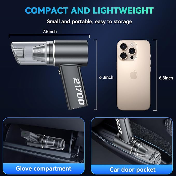 Car Vacuum Cordless Portable - Image 7