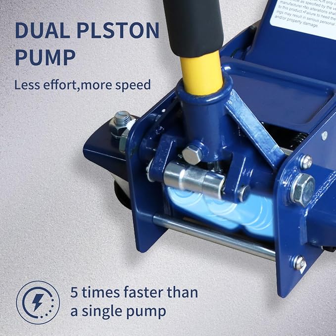 3 Ton Heavy Duty Hydraulic Floor Jack - Image 8