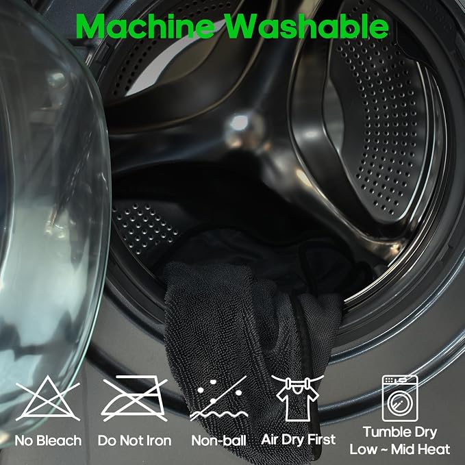 2 Pack Microfiber Towels Extra Large Ultra Absorbent Drying Towel - Image 6