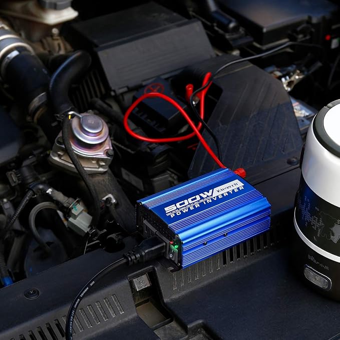 500W Car Power Inverter DC 12V to AC 110V Adapter - Image 6