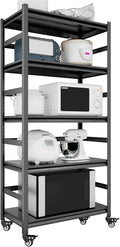 TOPKEY Metal Storage Shelf Garage Storage Shelves, Heavy Duty 5-Tier Utility by Topkey