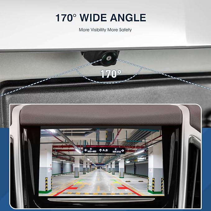 Rear View Backup Camera Fit for Cadillac SRX 2010-2016, Reversing Parking - Image 4