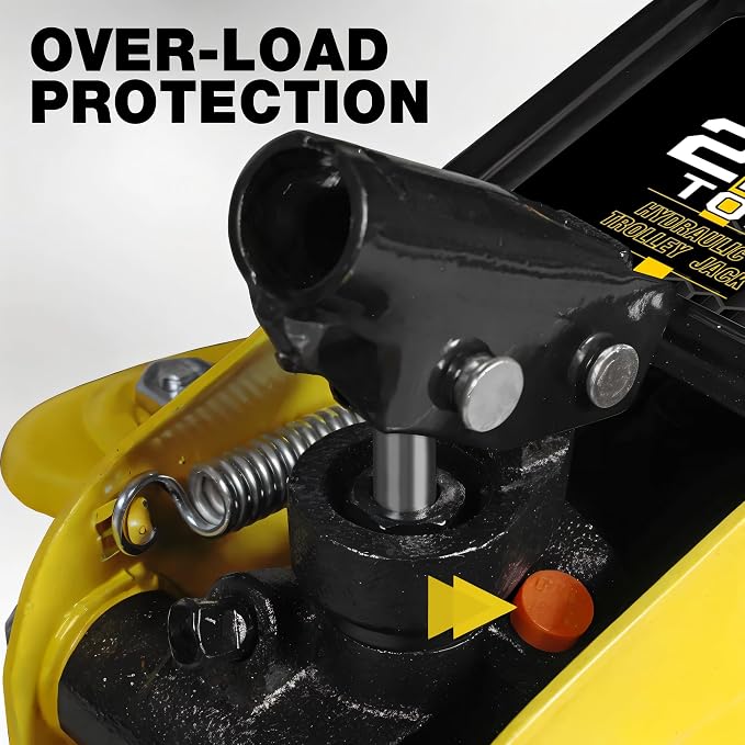 YELLOW JACKET 2.5 Ton Trolley Jack - Image 6