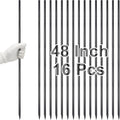 VVOKGO Rebar Stakes 48 Inch 16-Pack Concrete Form Stakes Heavy Duty Straight by VVOKGO