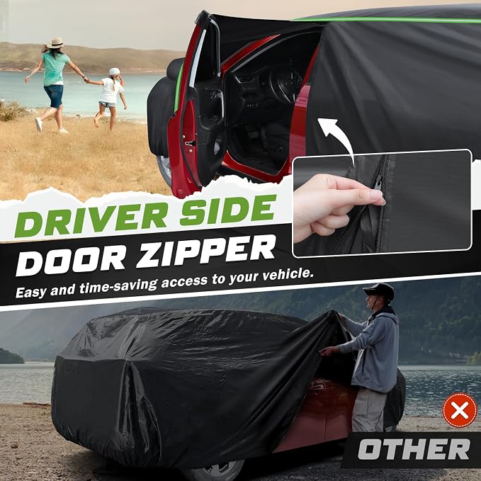 Mixsuper Liner Car Cover for Lexus RX 1999-2026, 7 Layers Waterproof Car Cover - Image 3