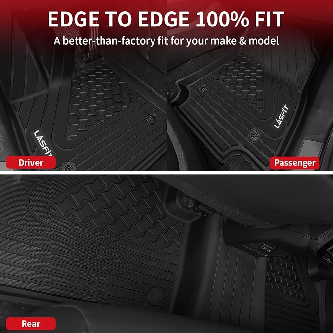 LASFIT Floor Mats&Trunk Mat for Lexus NX/ NX250/ NX350 2022-2025, All Weather - Image 7