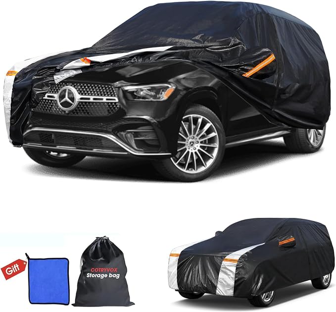 Mercedes Benz GLE Car Cover 100% Waterproof All Weather, Gift by FocusonQualityServiceHear
