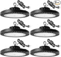 6Pack 250W UFO LED High Bay Light, 30000lm 6000K Daylight 2500W Equivalent by Superyofo