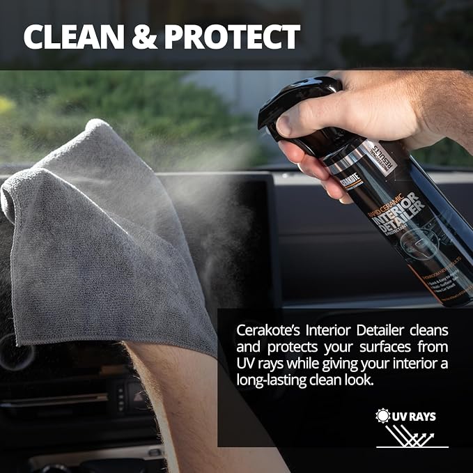 CERAKOTE Rapid Ceramic Interior Detailer and Protectant – Quick and Easy – - Image 4