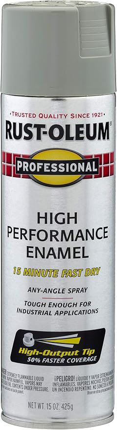 Rust-Oleum 7519838 Professional High Performance Enamel Spray Paint, 14 Oz by Rust-Oleum