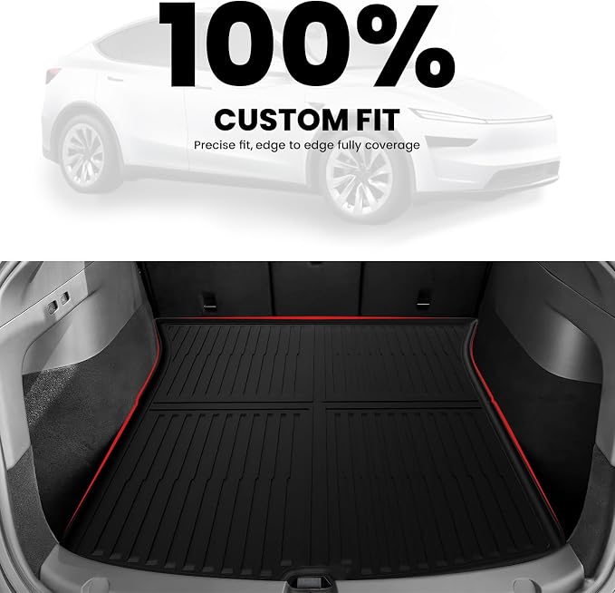 LASFIT Trunk Mats for Tesla Model Y Juniper 2025/2026 Cargo Liners Car - Image 3