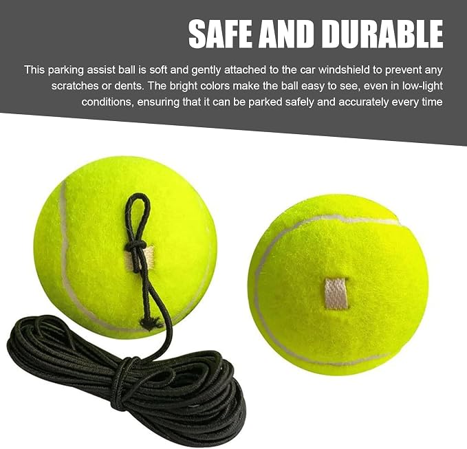 2PCS Garage Tennis Ball Parking Aid, Precise Car Stop Indicator - Image 7