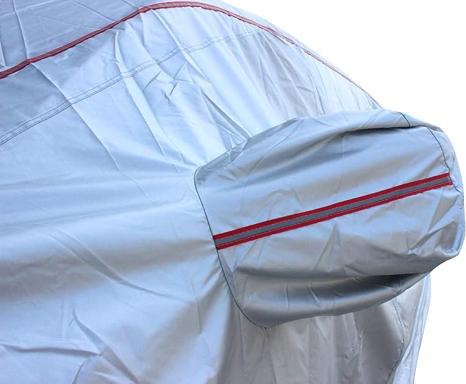 Tecoom Hard Shell Truck Car Cover Waterproof UV-Proof Windproof Zipper Design - Image 5