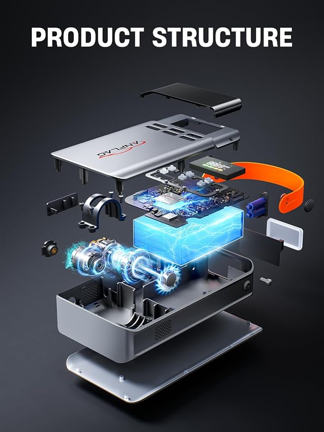 8-in-1 Car Jump Starter with Air Compressor, 5500A Portable Jump Starter Pack - Image 4
