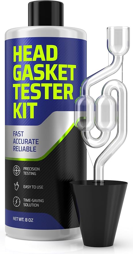 Head Gasket Tester Kit – Over 100 Tests, Complete Combustion Leak Test System by FORTIVO