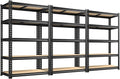 REIBII 2020LBS Storage Shelves 5 Tier Garage Shelving Heavy Duty Adjustable by REIBII