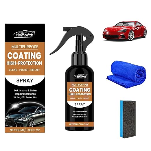 Nexa Turbo Shine Spray, Nexa Car Scratch Remover, Turbo Shine Nexa 3 in 1 High by taakcc
