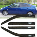4pcs Original Shatterproof Rainproof Outside Mount Style Dark Smoke Sun Rain by Deebior