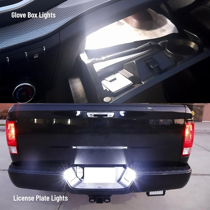 8 Piece CooL White LED Interior Lights Kit - Image 6