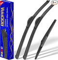 3 wipers Replacement for 2011-2020 Toyota sienna, Windshield Wiper Blades by ROOPPA