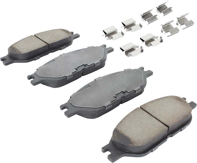 Premium Ceramic Front Brake Pads Compatible - Image 2