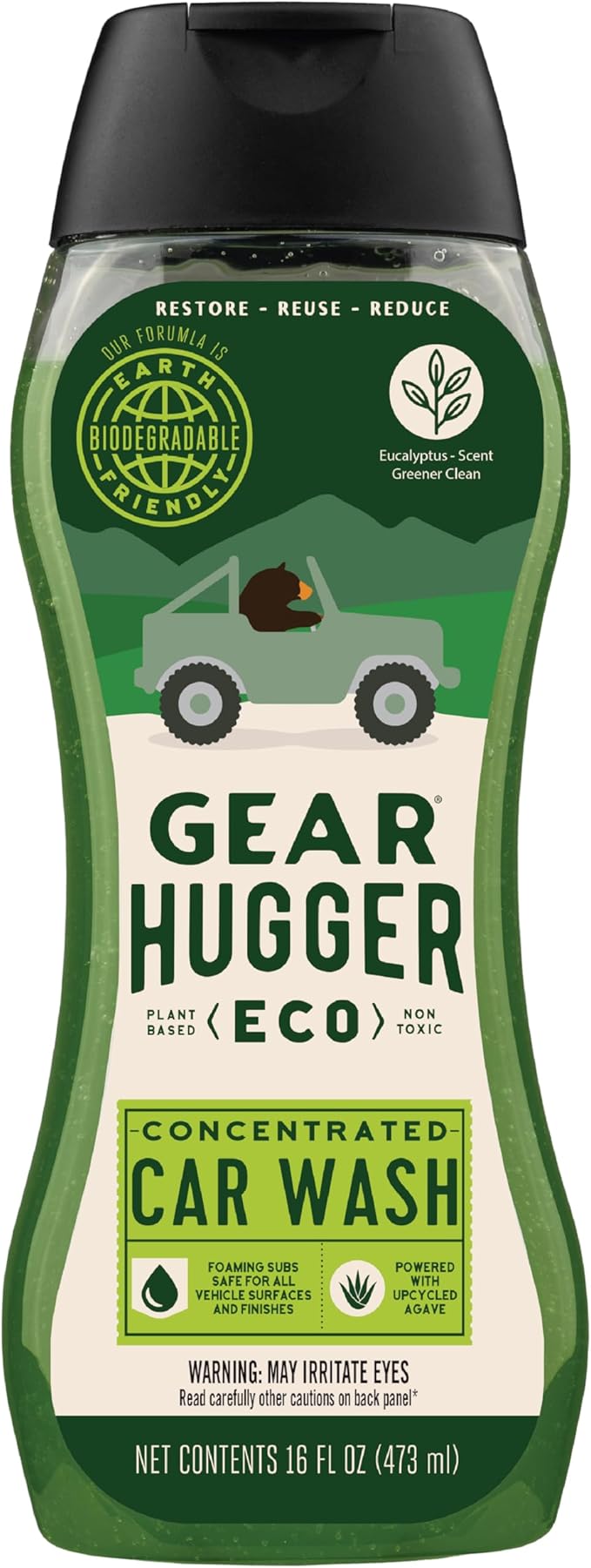 Car Wash Soap – Eco-Friendly Car Cleaner, Biodegradable Car Wash by GearHugger