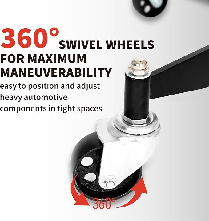 0.75 Ton Hydraulic Telescoping Transmission Jack - Image 3