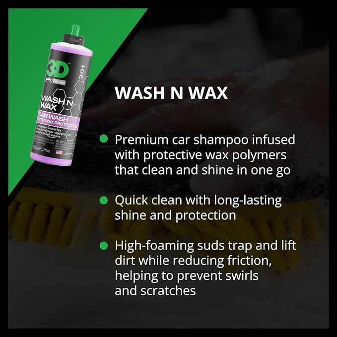 3D Wash N Wax Car Wash Soap - Image 3