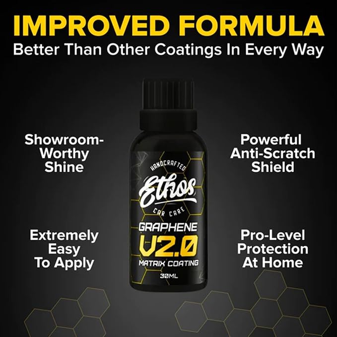 Ethos Handcrafted Car Care Graphene Matrix Coating - Image 3