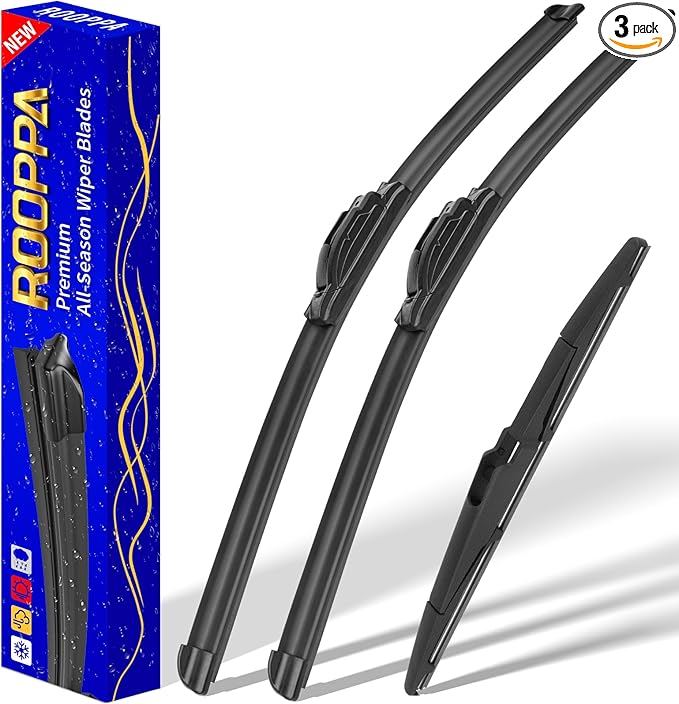 3 wipers Replacement for 2017-2022 KIA Sportage/2019-2021 2022 2023 Hyundai by ROOPPA