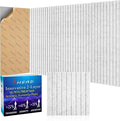 8 Pack Large Soundproof Wall Panels, 15.7 x 15.7 x 0.47 in Sound Proof Foam by Staytunedforournewproduct