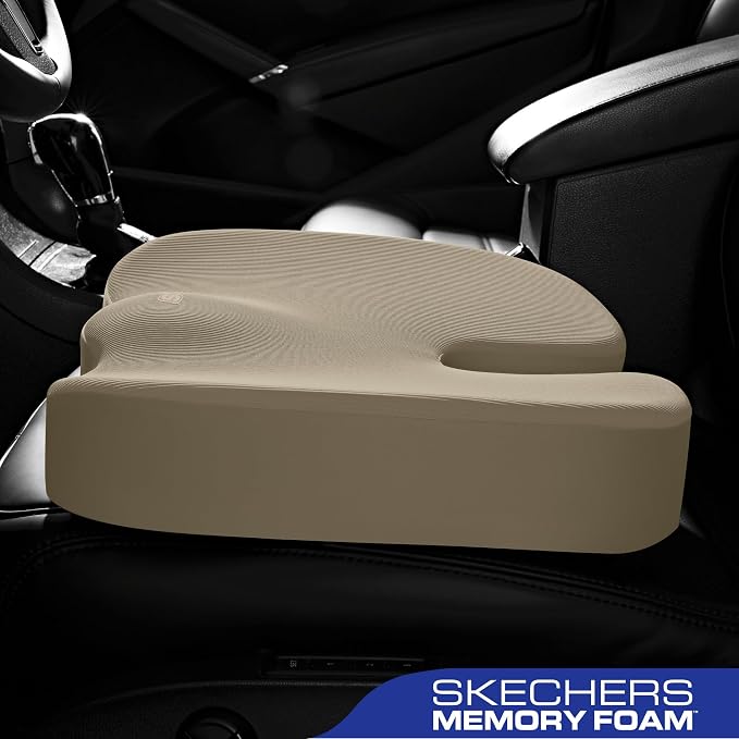 Skechers Memory Foam Seat Cushion, Office Chair Cushion - Image 4
