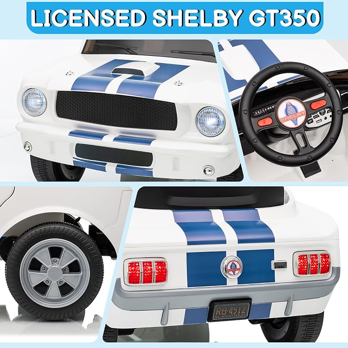 Winado Licensed Shelby Electric Car - Image 4