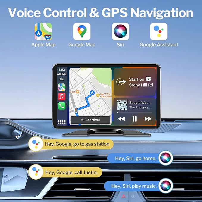 Wireless Apple Carplay Screen for Cars - Image 3