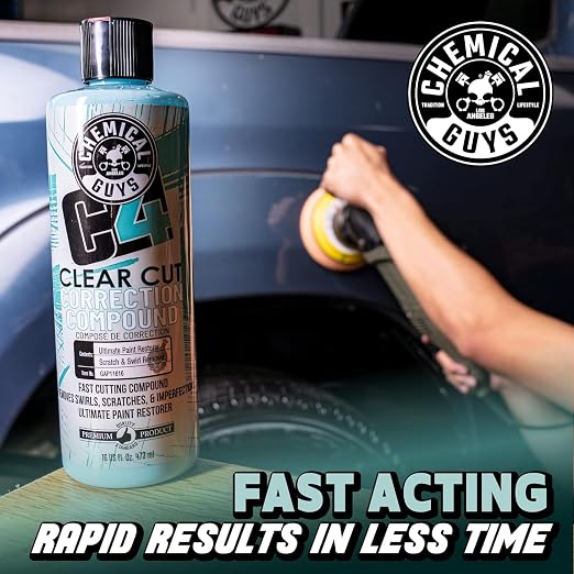 Chemical Guys GAP11616 C4 Clear Cut Correction Compound, 16 oz. - Image 7