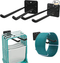 Folding Chair Rack, Heavy Duty Garage Wall Mount Organizer and Holder, Garden by INDECKMO