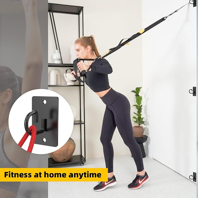 Resistance Band Wall Anchors System, Wall Mount Workout Anchors - Image 6
