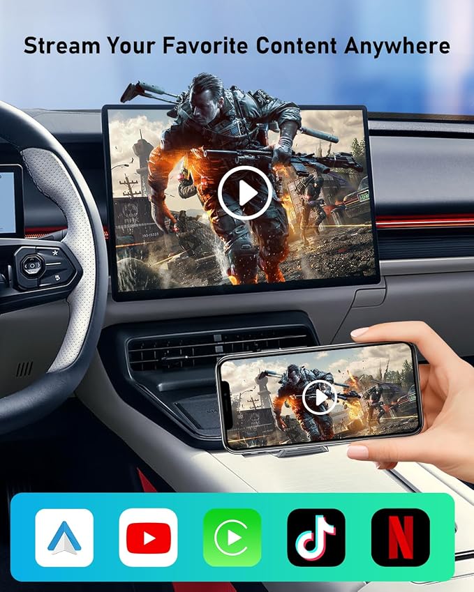 FAHREN 3rd-Gen Wireless CarPlay Adapter - Image 4