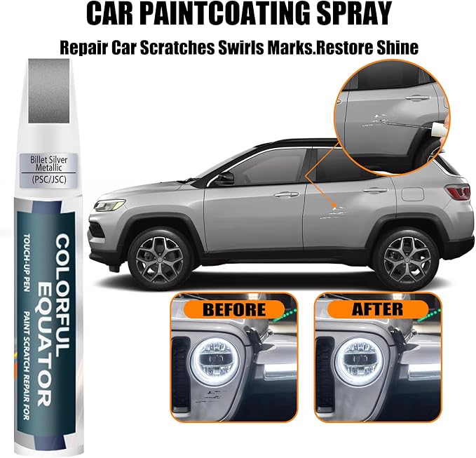 PSC/JSC Billet Silver Metallic Touch Up Paint - Image 3