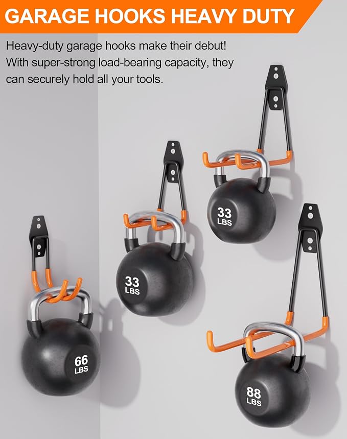 QcoQce 16 Pack Garage Hooks Heavy Duty - Image 3