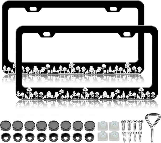 Forest License Plate Frames by Unknown