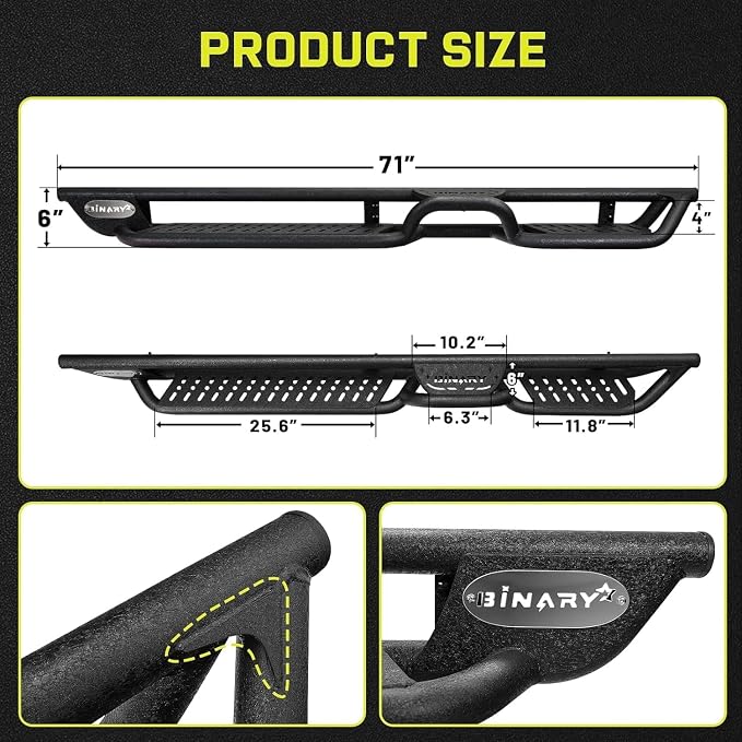 BINARY STAR Running Boards Compatible - Image 9