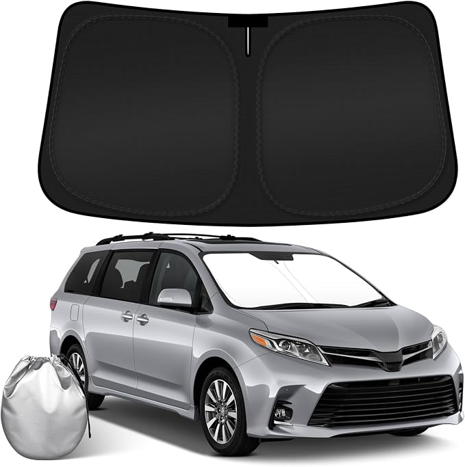 Car Windshield Sun Shade Compatible by SHINEHOME
