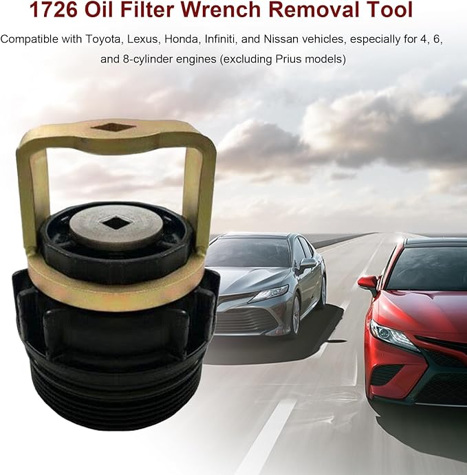 1726 Oil Filter Wrench Removal Tool Compatible - Image 3