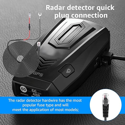 Radar Detector Hardwire Kit, Compatible - Image 4