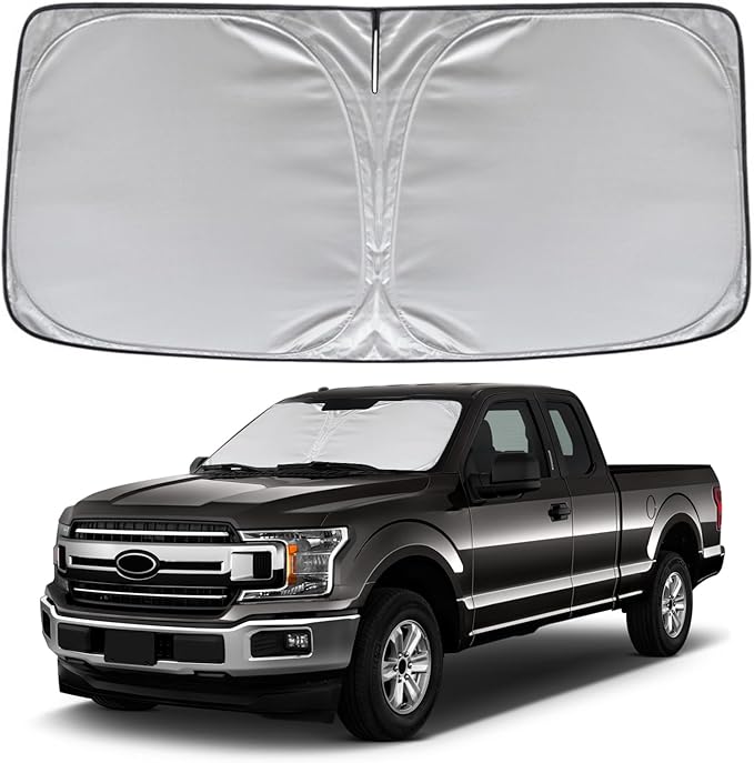 KAYZT Windshield Sun Shade for F150 2015-2020 Foldable Sunshade Front Window by KAYZT