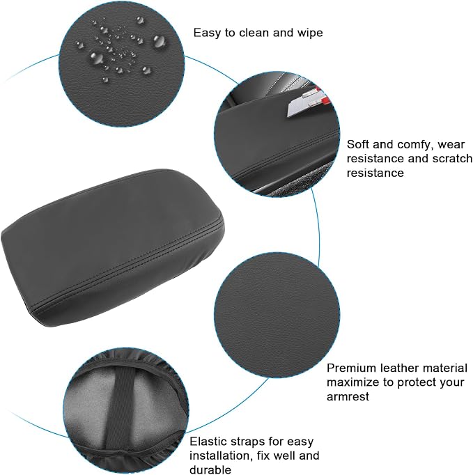 SXCY for 2025 XC40 Armrest Cover for Volvo XC40 2018-2025 Accessories 2025 XC40 - Image 5